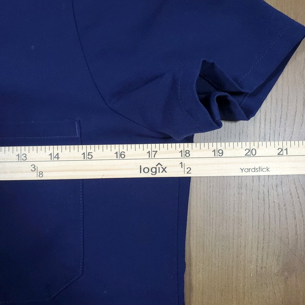 FIGS Technical Collection Womens Size S Top‎ Blue - Picture 2 of 8